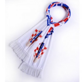 Croácia Copa do Mundo 2018 Cachecol Branco